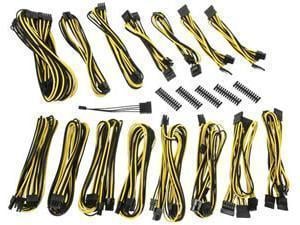 BitFenix Alchemy 2.0 PSU Cable Kit EVG-Series - Black Andamp; Yellow