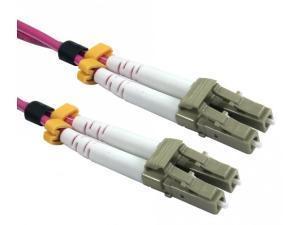 OM4 LC to LC Fibre Optic Cable Violet – 5 Meters