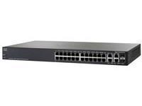 Cisco SG300-28P 26 Port Gigabit Managed Switch with PoE and SFP
