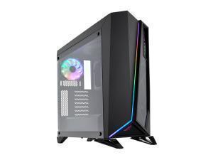 CORSAIR Carbide Series SPEC-OMEGA RGB Mid-Tower Tempered Glass Gaming Case, Black