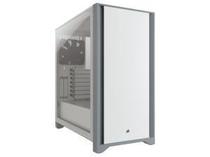 Corsair 4000D Tempered Glass Mid-Tower ATX Case � White