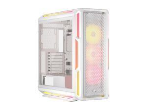 Corsair iCUE LINK 5000T LX RGB Mid-Tower High-Performance PC Case - White