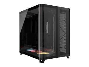 Corsair AIR 5400 RS-R ARGB Triple Chamber Mid-Tower PC Case - Black