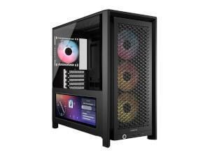 Corsair FRAME 4000D LCD RS ARGB Mid-Tower PC Case - Black