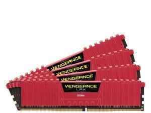 Corsair Vengeance LPX Red 16GB 4x4GB DDR4 PC4-24000 3000MHz Dual/Quad Channel Kit