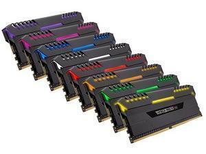 Corsair Vengeance RGB 128GB 8x16GB DDR4 PC4-24000 3000MHz Multi Channel Kit