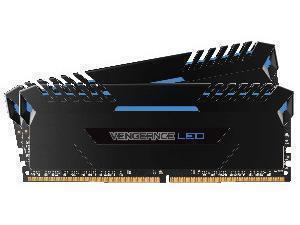 Corsair Vengeance LED Blue 16GB 2x8GB DDR4 PC4-24000 3000MHz Dual Channel Kit