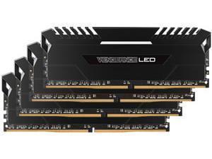 Corsair Vengeance LED White 64GB 4x16GB DDR4 PC4-25600 3200MHz Dual Channel Kit