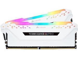 Corsair Vengeance RGB Pro White 16GB 2x8GB DDR4 2666MHz Dual Channel Kit