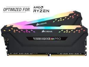 Corsair Vengeance RGB Pro 16GB 2x8GB DDR4 3600MHz Dual Channel Memory RAM Kit AMD Ryzen Edition