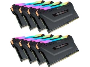 Corsair Vengeance RGB Pro 64GB 8x8GB DDR4 3000MHz Quad Channel Kit
