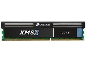 Corsair XMS3 4GB DDR3 PC3-12800 1600MHz Single Memory Module