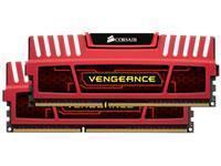 Corsair Vengeance Red 16GB 2x8GB DDR3 PC3-12800 1600MHz Dual Channel Kit