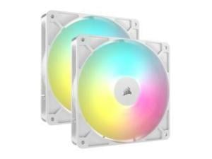 Corsair RS140 RGB White 140mm Case Fan Double Pack