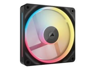 Corsair iCUE LINK LX140-R RGB 140mm PWM Reverse Fan Expansion - Black