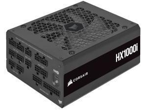 Corsair HX1000i Fully Modular Ultra-Low Noise ATX Power Supply - ATX 3.0 & PCIe 5.0 Compliant - Fluid Dynamic Bearing Fan - CORSAIR iCUE Software Compatible - 80 PLUS Platinum Efficiency - Black