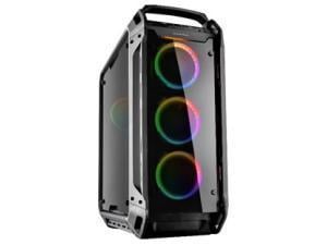 Cougar Panzer Evo RGB Full Tower Gaming Case Tempered Glass with 4 x Vortex RGB Fans and Controler