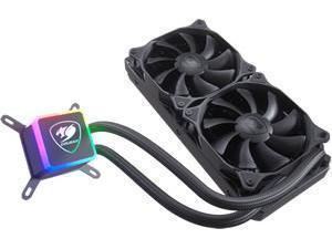 Cougar Aqua 240mm CPU Liquid Cooling with Addressable RGB and a Remote Controller