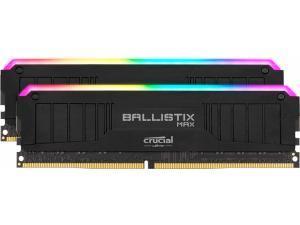 Crucial Ballistix MAX RGB 16GB 2x8GB DDR4 4400MHz Dual Channel Memory RAM Kit