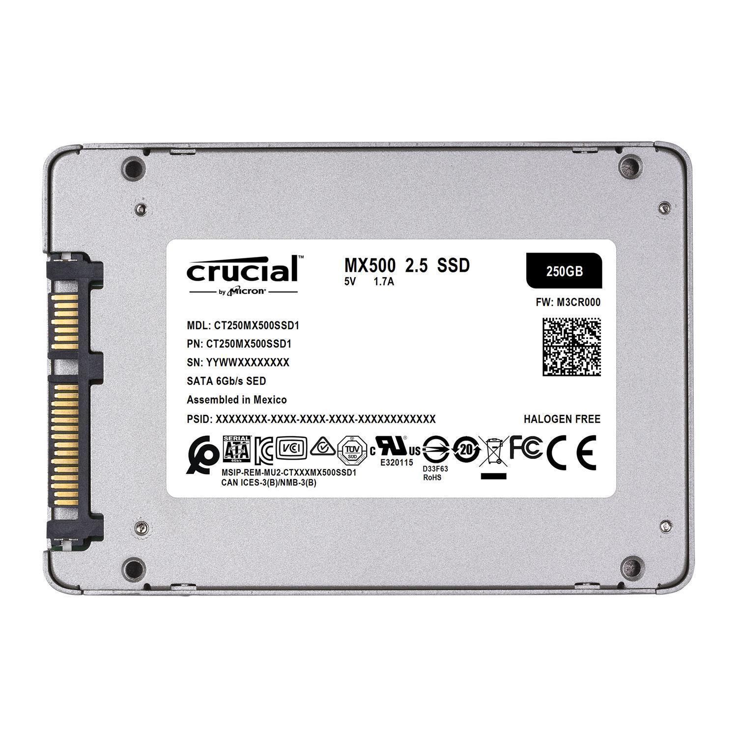 Crucial MX500 500GB 2.5inch 7mm - CT500MX500SSD1 - CT500MX500SSD1