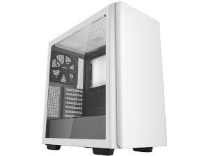 DeepCool CK500 White Tempered Glass Tower Chassis