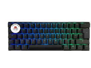 Ducky Mecha Mini Kailh BOX Red Switch RGB Backlit  * Free Ducky Channel Flipper Extra R Gaming Surface Mat *