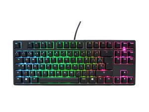 Ducky Channel One TKL, Mechanical Keyboard Brown Cherry MX Switch, RGB Lighting, UK Layout
