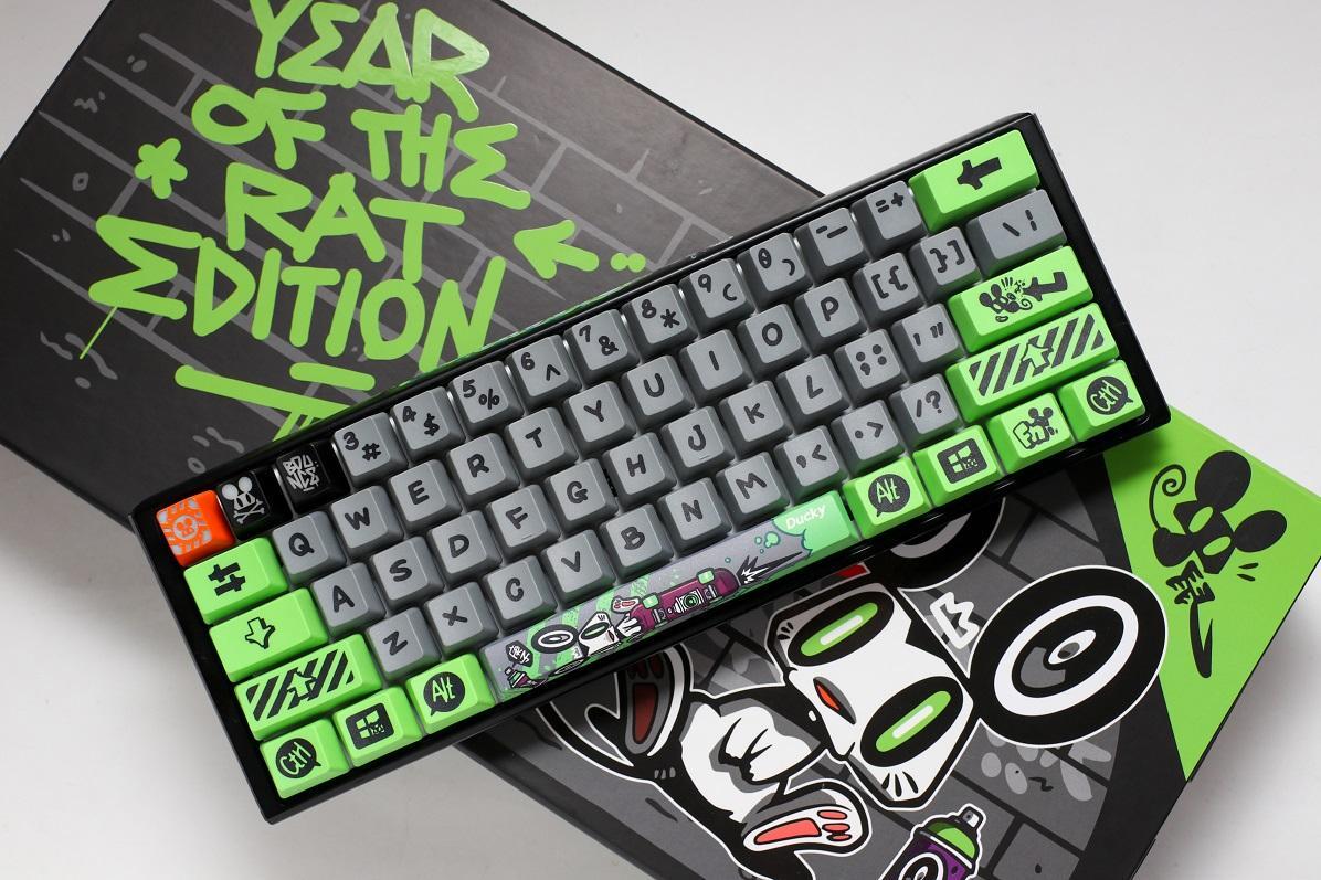 Ducky 2020 Year of the Rat Limited Zodiac Keyboard Cherry Black UK
