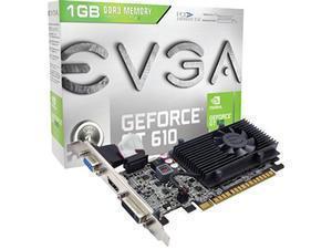 EVGA GeForce GT 610 Low Profile 1GB GDDR3