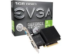 EVGA GeForce GT 710 Low Profile Silent 1GB GDDR3 Graphics Card