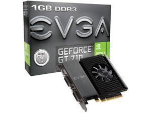 EVGA GeForce GT 710 Dual DVI 1GB GDDR3 Graphics Card