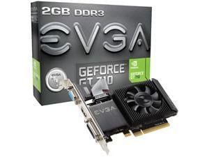 EVGA GeForce GT 710 Low Profile 2GB GDDR3 Graphics Card