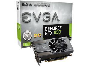 EVGA GeForce GTX 950 SC GAMING Low Power 2GB GDDR5