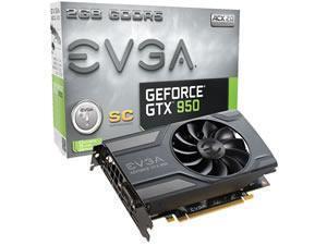 EVGA GeForce GTX 950 SC GAMING 2GB GDDR5 Graphics Card