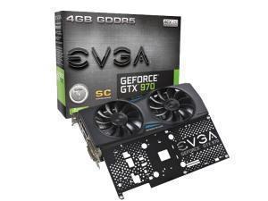 EVGA GeForce GTX 970 SC ACX 2.0 4GB GDDR5 plus Backplate