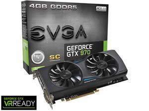 EVGA GeForce GTX 970 SC GAMING ACX 2.0 4GB GDDR5