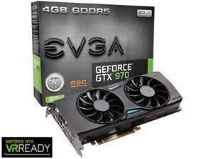 EVGA GeForce GTX 970 SSC GAMING ACX 2.0plus 4GB GDDR5