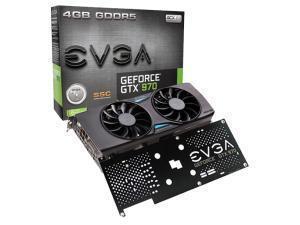 EVGA GeForce GTX 970 SuperSC ACX 2.0plus 4GB GDDR5 plus Backplate