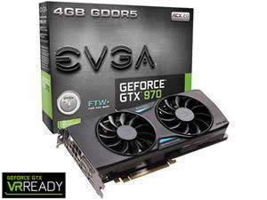 EVGA GeForce GTX 970 FTWplus ACX 2.0plus 4GB GDDR5