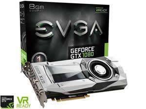 EVGA GeForce GTX 1080 Founders Edition 8GB GDDR5X Graphics Card