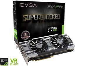 EVGA GeForce GTX 1080 SC GAMING ACX 3.0 8GB GDDR5X Graphics Card