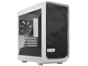 Fractal Design Meshify 2 Mini White Tempered Glass Clear Tint Mini Tower Chassis