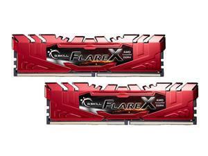 G.Skill Flare X 2133MHz 16GB 2 x 8GB Kit DDR4 Memory - Red