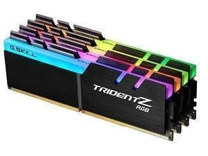 G.Skill Trident RGB 64GB 4 x 16GB Kit DDR4 3200MHz Quad Channel Memory RAM Kit