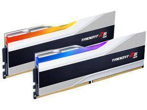 G.Skill Trident Z5 RGB Silver 32GB 2x16GB DDR5 5600MHz CL36 Memory RAM Kit