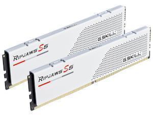 G.Skill Ripjaws S5 White 32GB 2x16GB DDR5 5600MHz CL36 Dual Channel Memory RAM Kit
