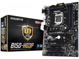 *B-stock - manufacturer repaired, signs of use* - GIGABYTE GA-B150-HD3P Intel B150 Socket 1151 ATX Motherboard