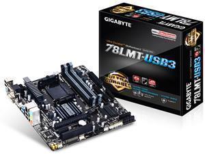 *B-stock - manufacturer repaired, signs of use* - GIGABYTE GA-78LMT-USB3 AMD 760G Socket AM3plus Micro ATX Motherboard