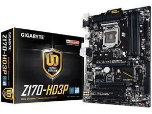 *B-stock item, 90 days warranty*GIGABYTE GA-Z170-HD3P Intel Z170 Socket 1151 ATX Motherboard - Kaby Lake Ready, will accept 7th Generation CPUs out the box