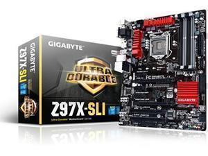 *B-Stock, Manufacturer Repaired Motherboard only* - GIGABYTE GA-Z97X-SLI Intel Z97 Socket 1150 ATX Motherboard